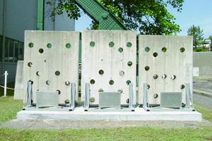 高品質リサイクルコンクリート 壁試験体