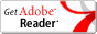 Adobe Acrobat Readerのダウンロードサイトへのリンクボタン
