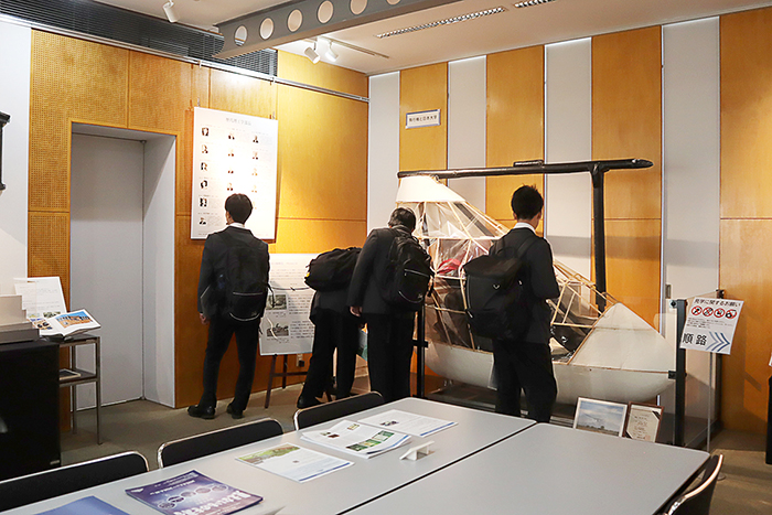 日本大学第二中学校2年生のみなさんが来館されました